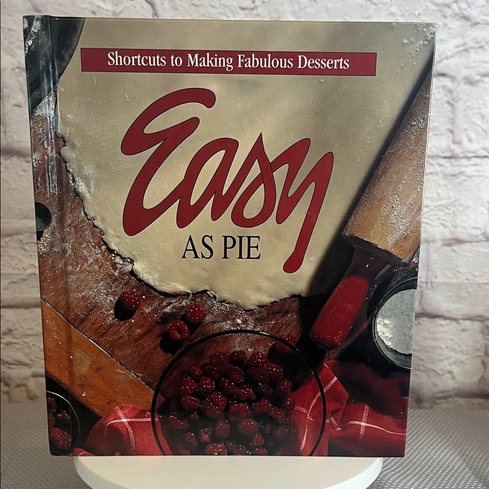 Easy As Pie Cookbook  128 pages hardback